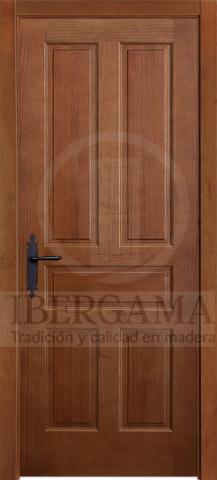 Puerta de cinco cuadros 
