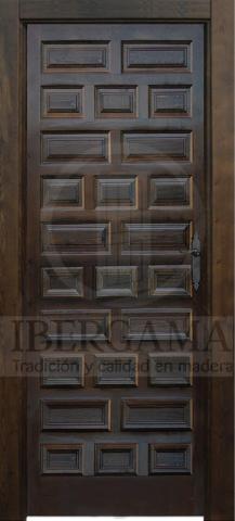 Puerta rustica castellana